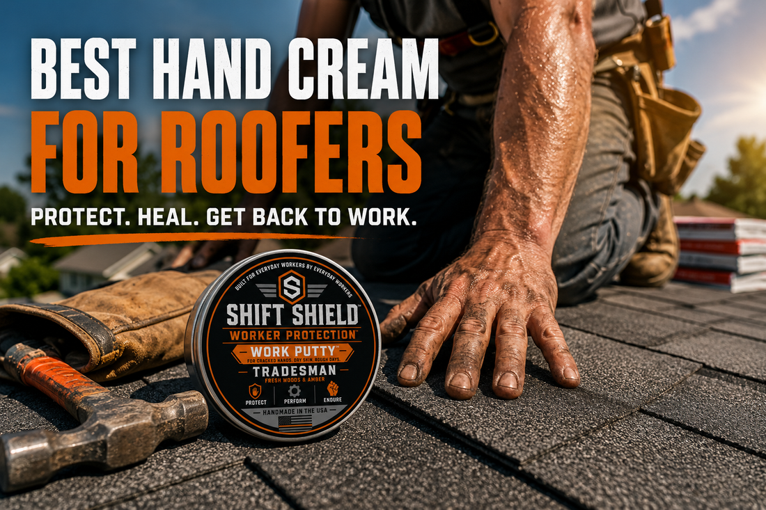 Best Hand Cream for Roofers (2026): Protect Your Hands From Heat, Asphalt & Dry Skin