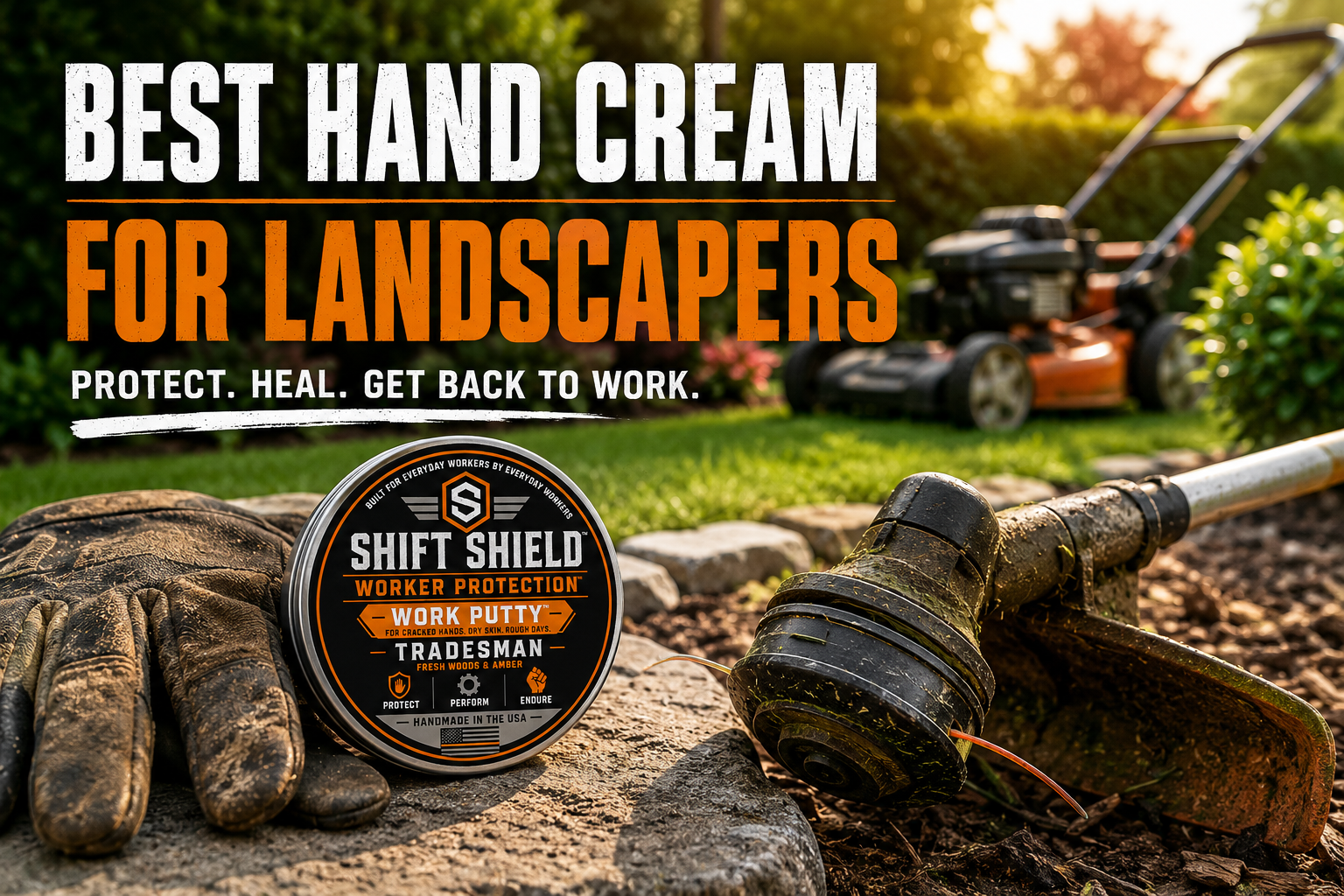 Best Hand Cream for Landscapers (2026): What Actually Protects Your Hands on the Job