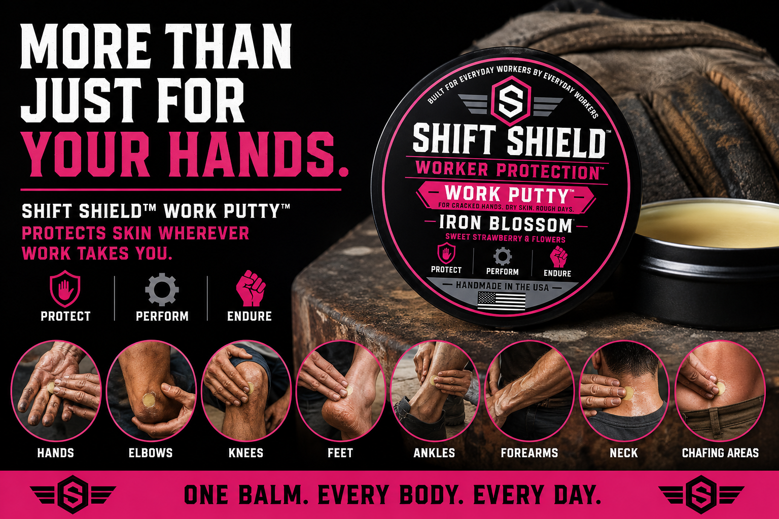 Can You Use Hand Balm on Your Whole Body? Why Shift Shield™ Works Beyond Your Hands