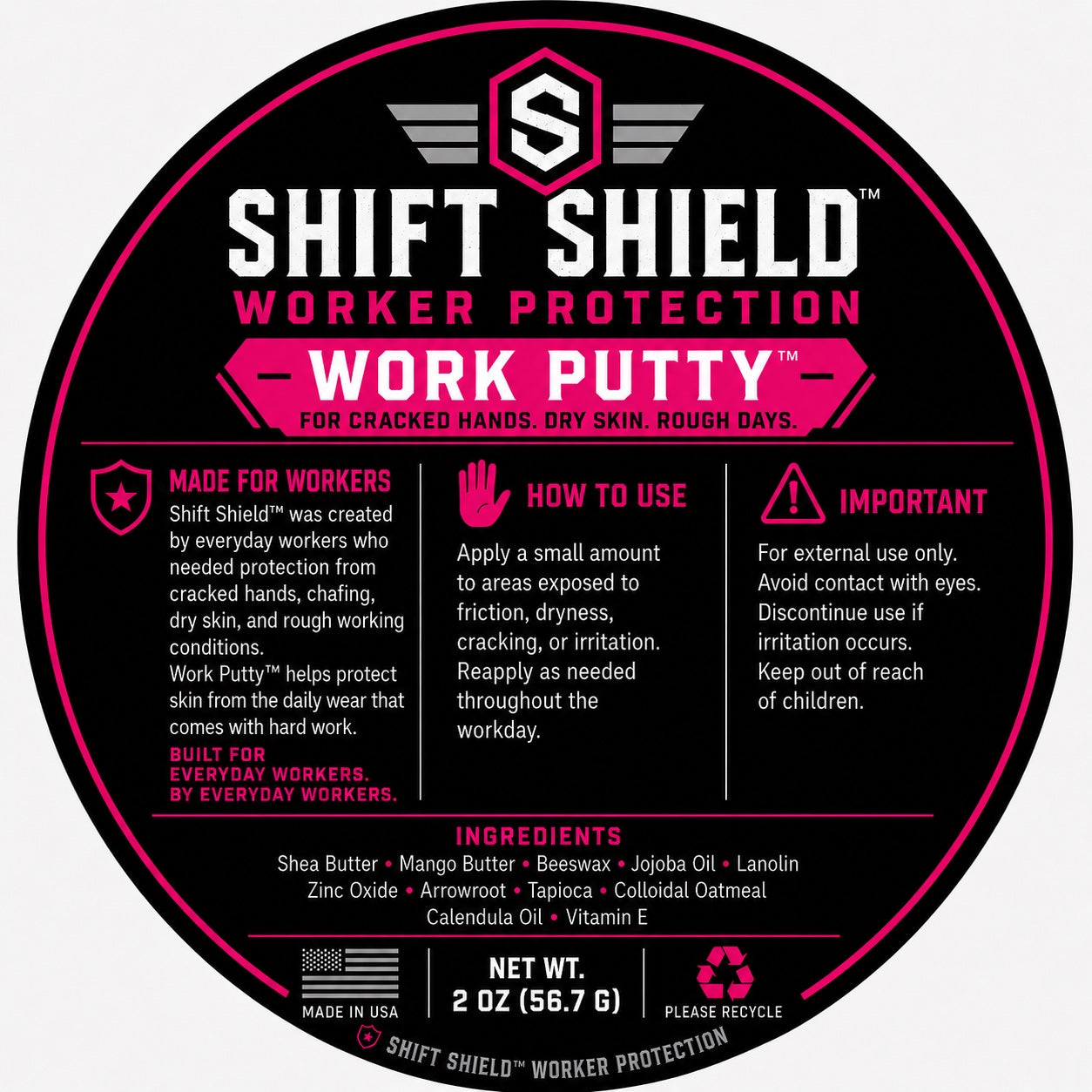 Shift Shield™ Work Putty – Iron Blossom™